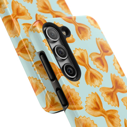 Copy of Copy of Copy of Copy of Tossed Farfalle Pasta Watercolor Illustrated Tough Phone Case | Various Models