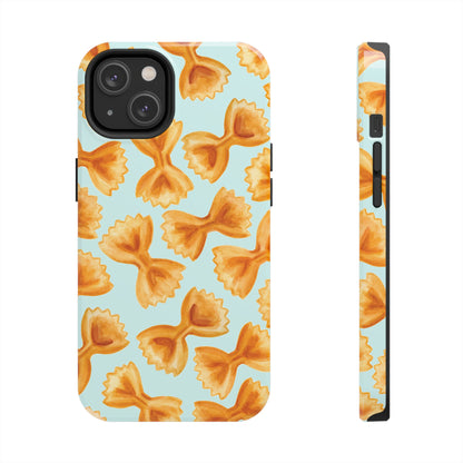 Copy of Copy of Copy of Copy of Tossed Farfalle Pasta Watercolor Illustrated Tough Phone Case | Various Models