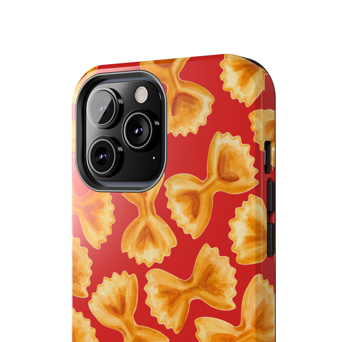 Copy of Tossed Farfalle Pasta Watercolor Illustrated Tough Phone Case | Various Models