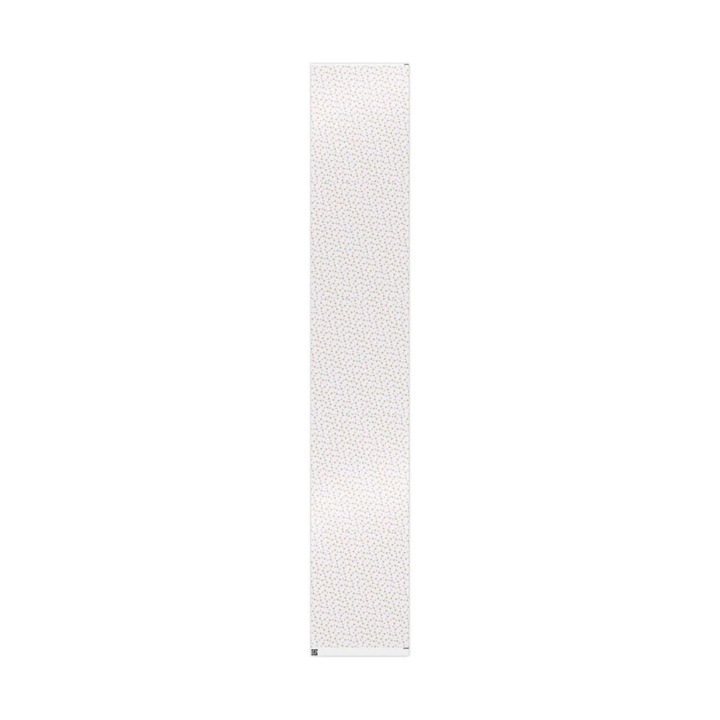 Gift Wrap | Mini Blush Pink Watercolor Martini Tossed Pattern | Matte or Glossy