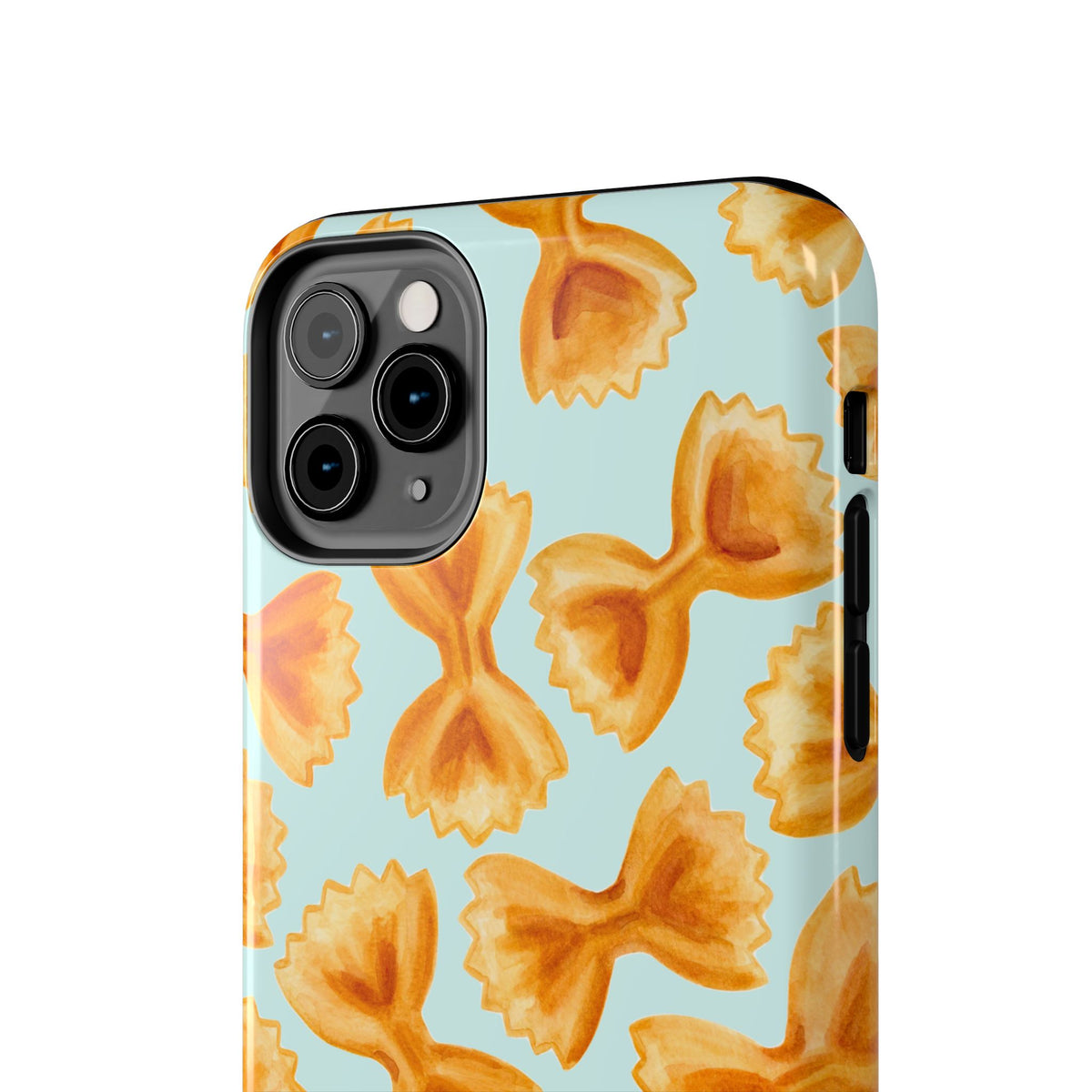 Copy of Copy of Copy of Copy of Tossed Farfalle Pasta Watercolor Illustrated Tough Phone Case | Various Models