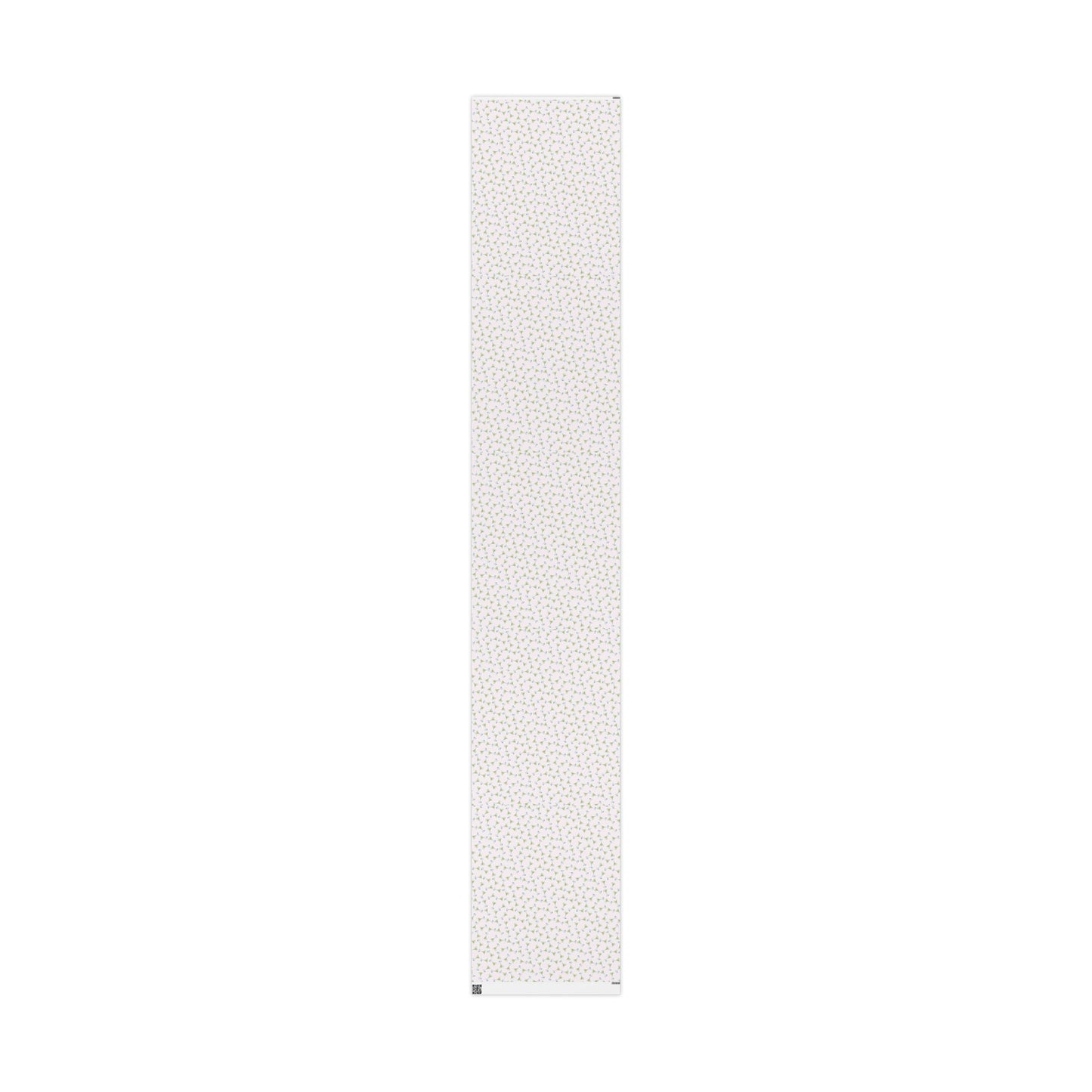 Gift Wrap | Mini Blush Pink Watercolor Martini Tossed Pattern | Matte or Glossy 30" x 180" Matte