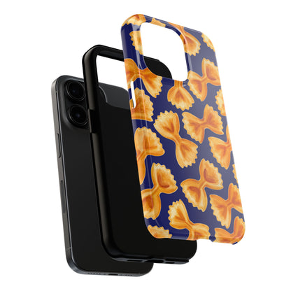 Copy of Copy of Tossed Farfalle Pasta Watercolor Illustrated Tough Phone Case | Various Models
