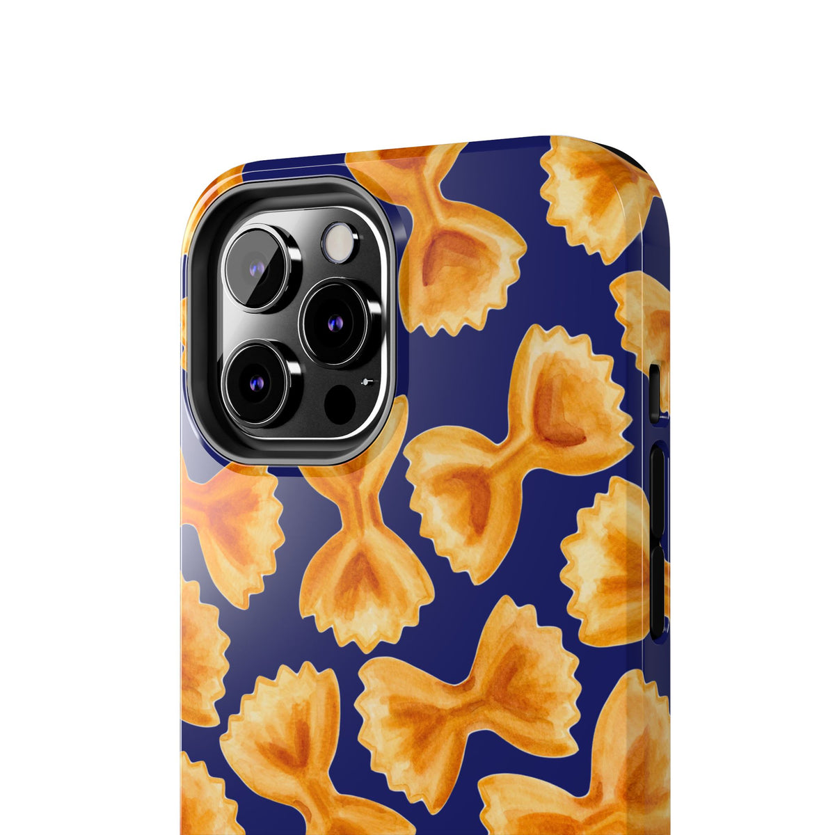 Copy of Copy of Tossed Farfalle Pasta Watercolor Illustrated Tough Phone Case | Various Models