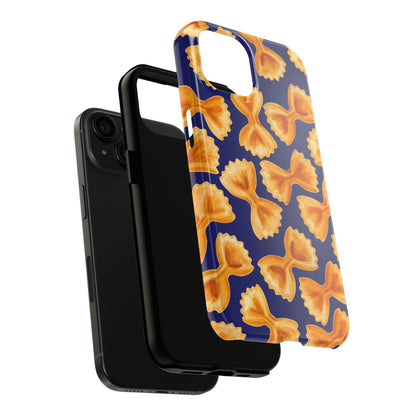 Copy of Copy of Tossed Farfalle Pasta Watercolor Illustrated Tough Phone Case | Various Models