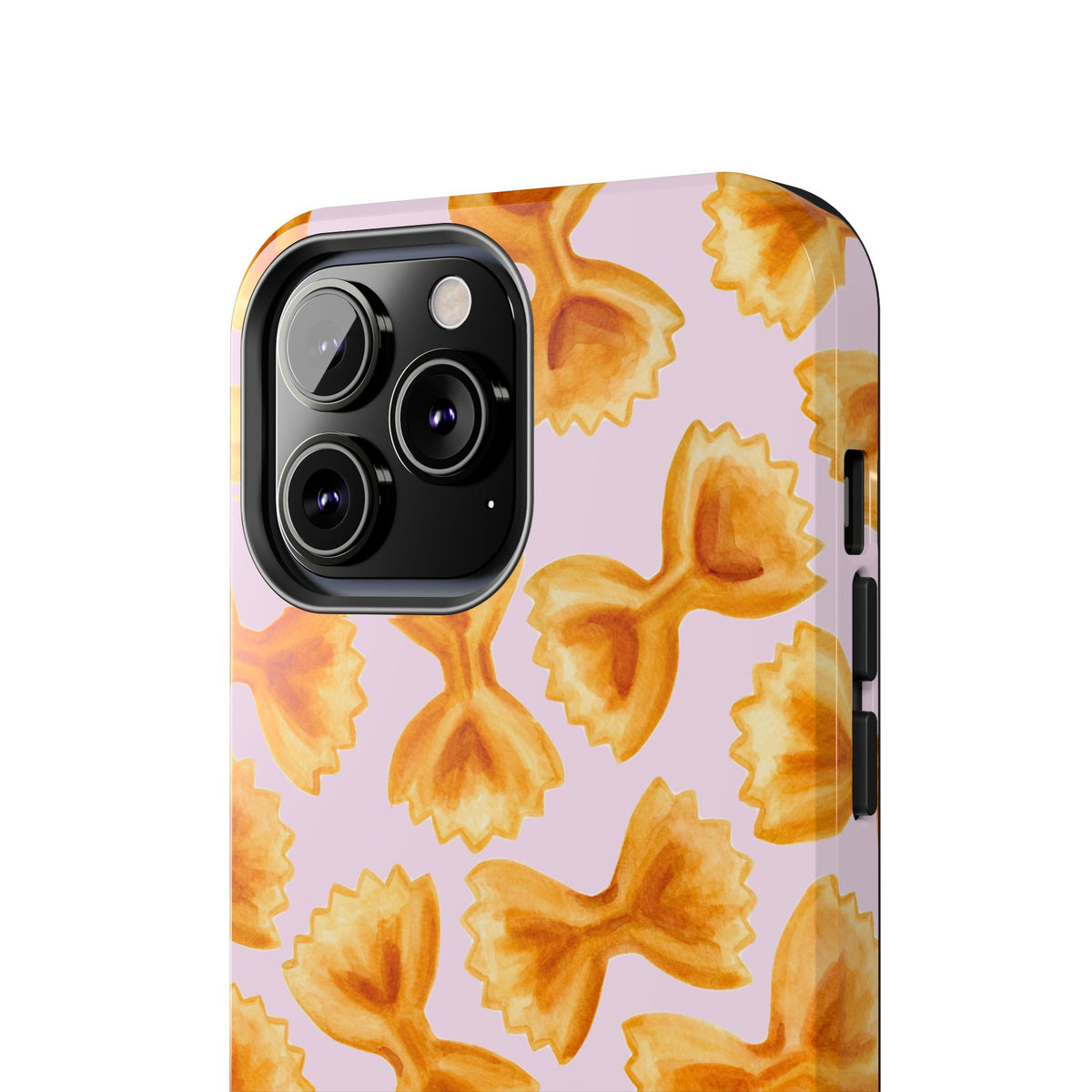 Copy of Copy of Copy of Tossed Farfalle Pasta Watercolor Illustrated Tough Phone Case | Various Models