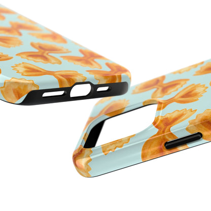 Copy of Copy of Copy of Copy of Tossed Farfalle Pasta Watercolor Illustrated Tough Phone Case | Various Models