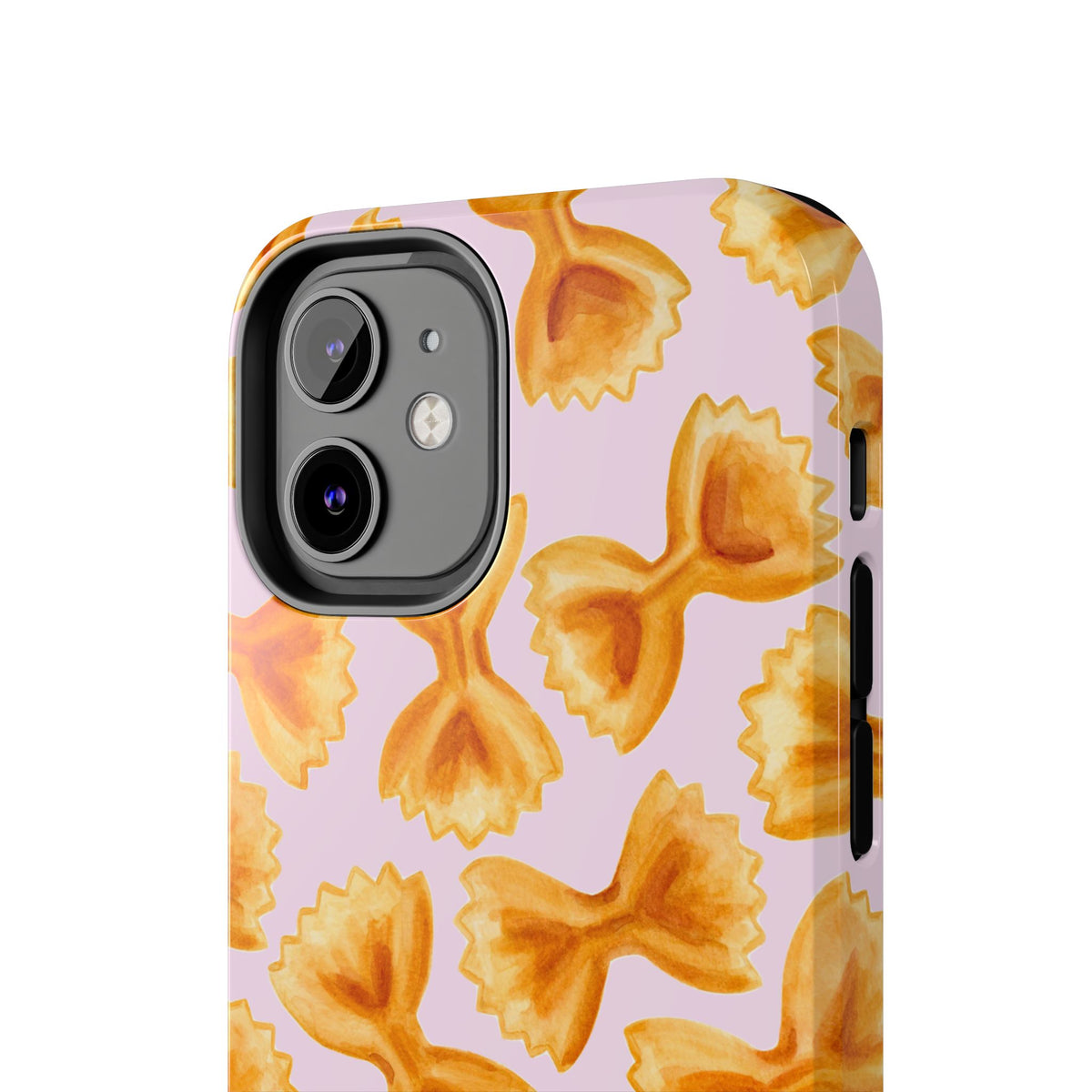 Copy of Copy of Copy of Tossed Farfalle Pasta Watercolor Illustrated Tough Phone Case | Various Models