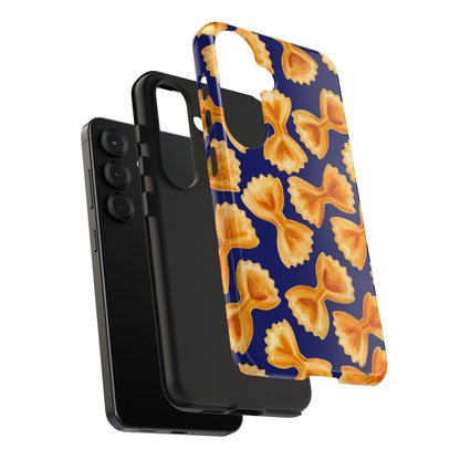 Copy of Copy of Tossed Farfalle Pasta Watercolor Illustrated Tough Phone Case | Various Models