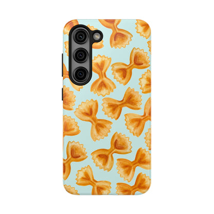Copy of Copy of Copy of Copy of Tossed Farfalle Pasta Watercolor Illustrated Tough Phone Case | Various Models Samsung Galaxy S23