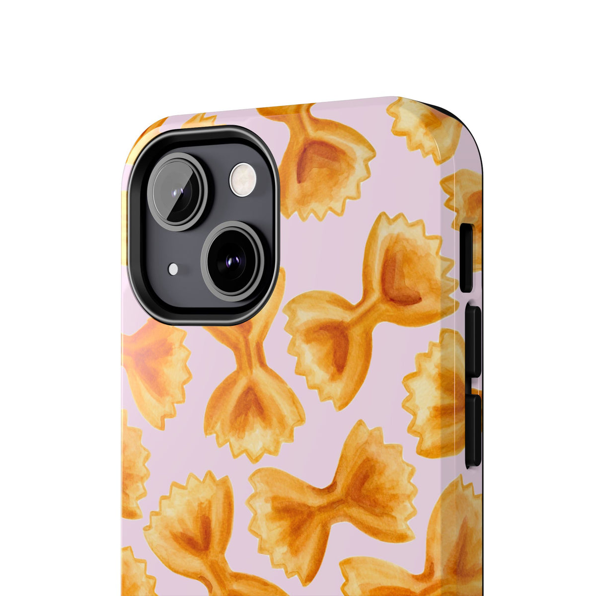 Copy of Copy of Copy of Tossed Farfalle Pasta Watercolor Illustrated Tough Phone Case | Various Models