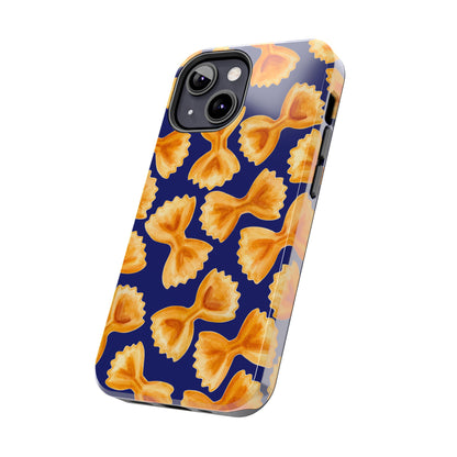 Copy of Copy of Tossed Farfalle Pasta Watercolor Illustrated Tough Phone Case | Various Models
