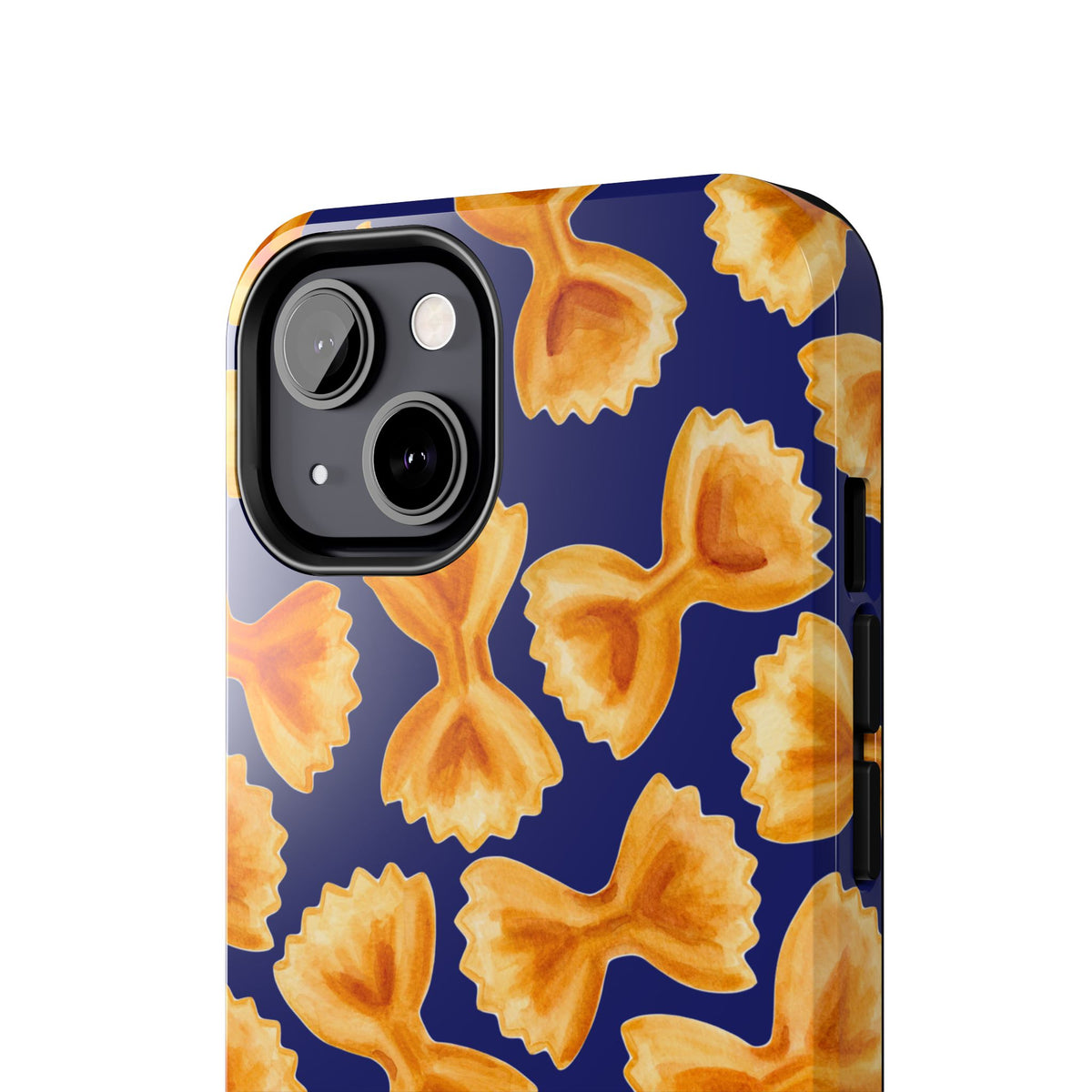Copy of Copy of Tossed Farfalle Pasta Watercolor Illustrated Tough Phone Case | Various Models