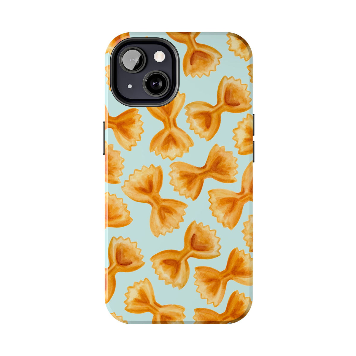 Copy of Copy of Copy of Copy of Tossed Farfalle Pasta Watercolor Illustrated Tough Phone Case | Various Models