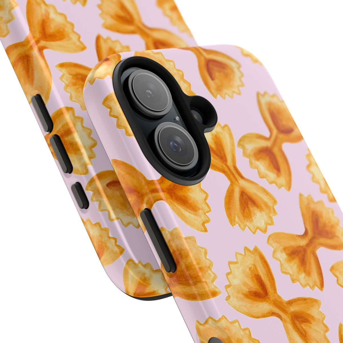 Copy of Copy of Copy of Tossed Farfalle Pasta Watercolor Illustrated Tough Phone Case | Various Models