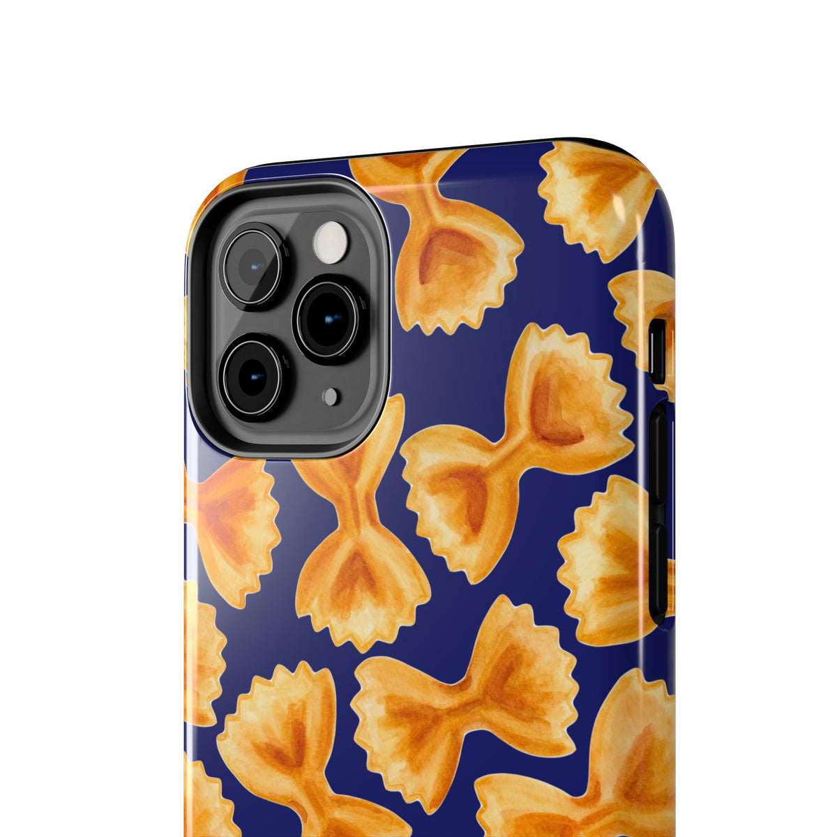 Copy of Copy of Tossed Farfalle Pasta Watercolor Illustrated Tough Phone Case | Various Models