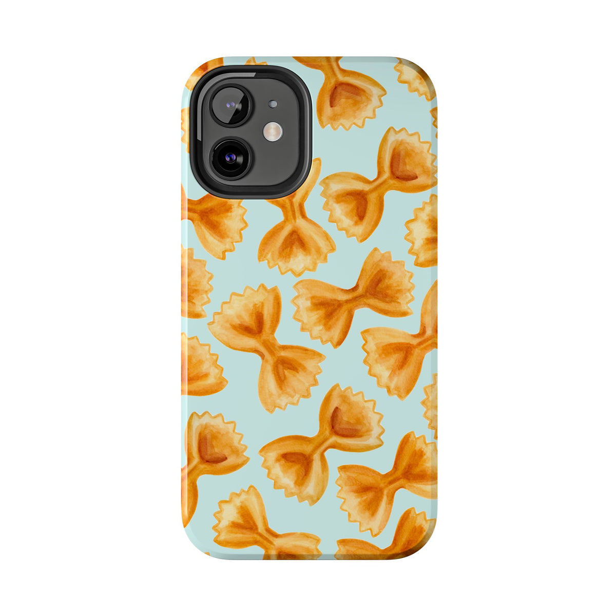Copy of Copy of Copy of Copy of Tossed Farfalle Pasta Watercolor Illustrated Tough Phone Case | Various Models