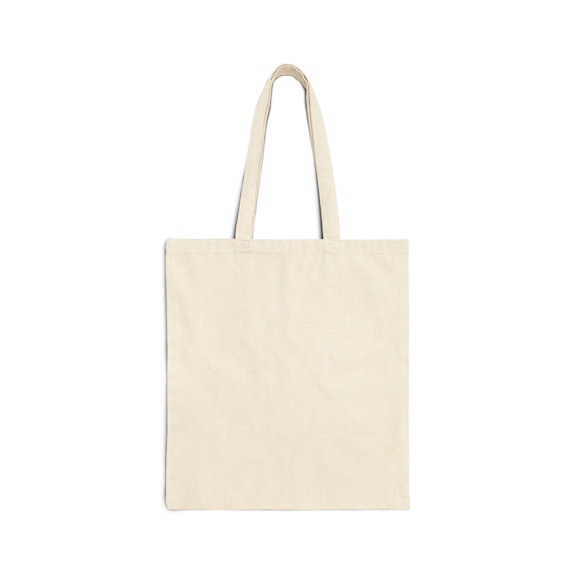 Pink Flamingo Watercolor Illustrated Canvas Tote