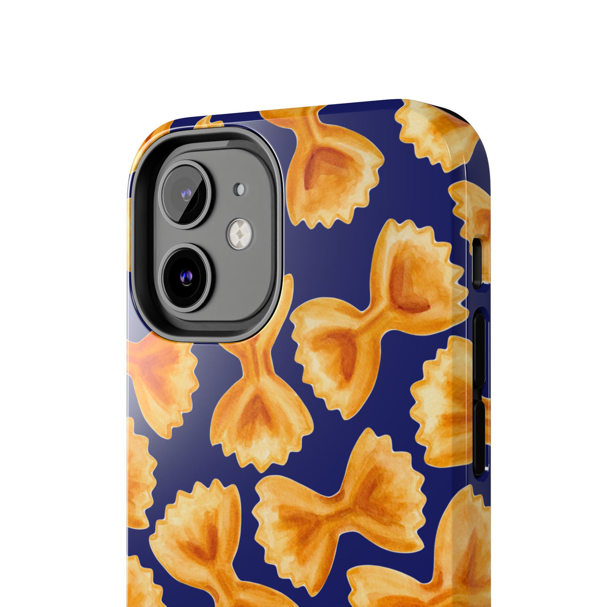 Copy of Copy of Tossed Farfalle Pasta Watercolor Illustrated Tough Phone Case | Various Models