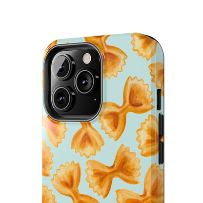 Copy of Copy of Copy of Copy of Tossed Farfalle Pasta Watercolor Illustrated Tough Phone Case | Various Models