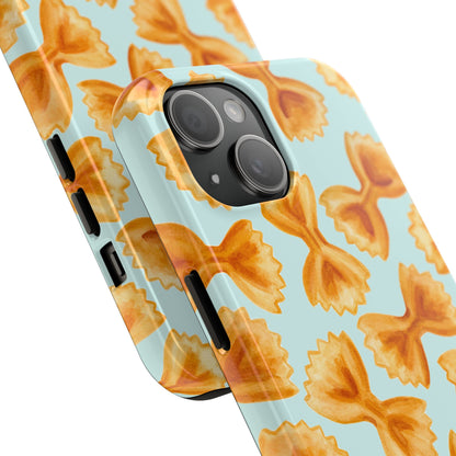 Copy of Copy of Copy of Copy of Tossed Farfalle Pasta Watercolor Illustrated Tough Phone Case | Various Models