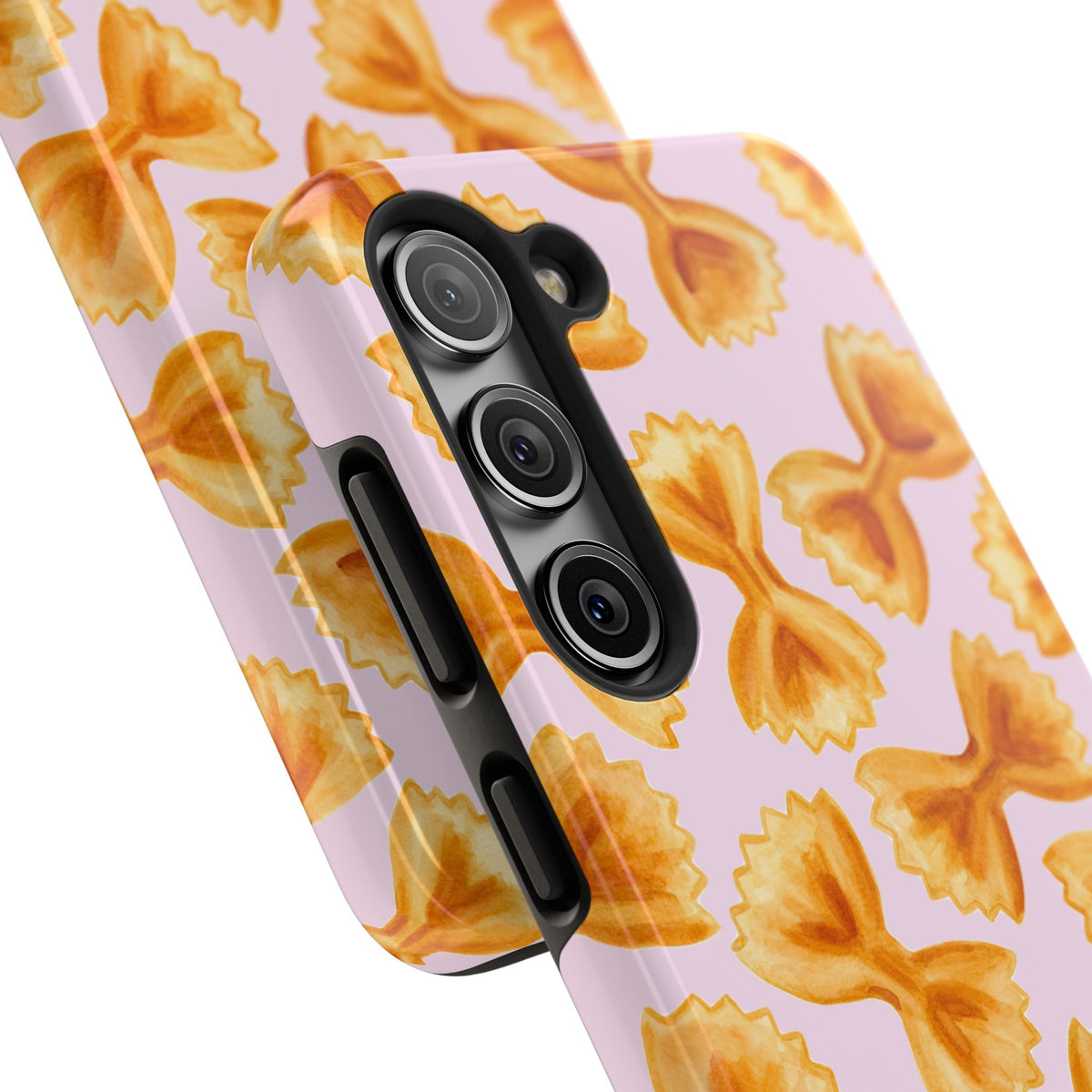 Copy of Copy of Copy of Tossed Farfalle Pasta Watercolor Illustrated Tough Phone Case | Various Models