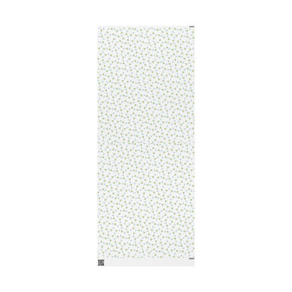 Gift Wrap | Mini Watercolor Martini Tossed Pattern | Matte or Glossy 30" x 72" Matte