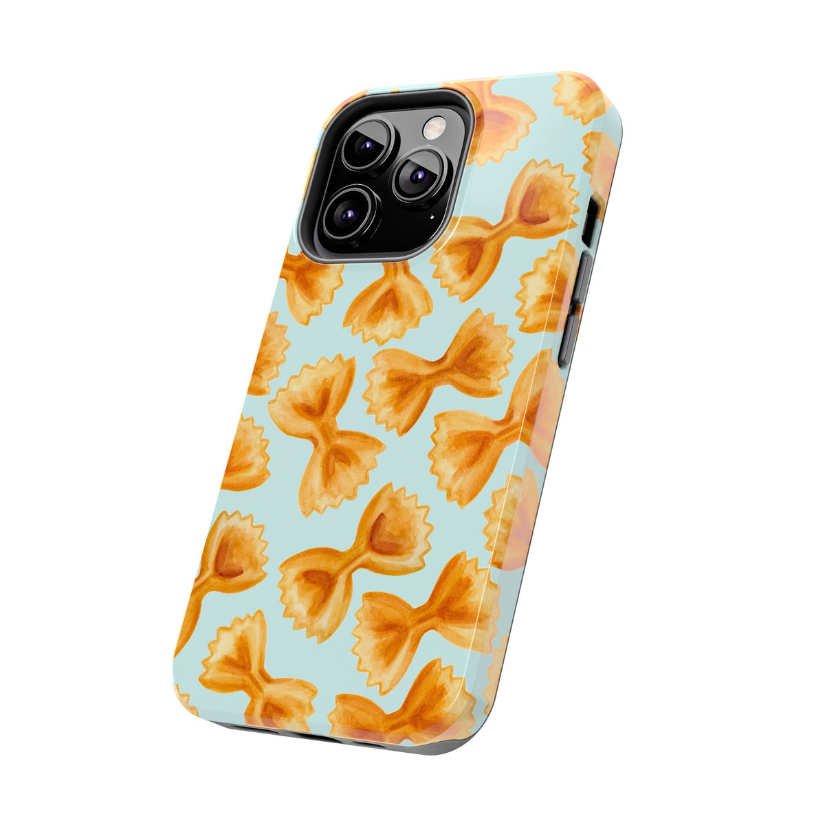 Copy of Copy of Copy of Copy of Tossed Farfalle Pasta Watercolor Illustrated Tough Phone Case | Various Models
