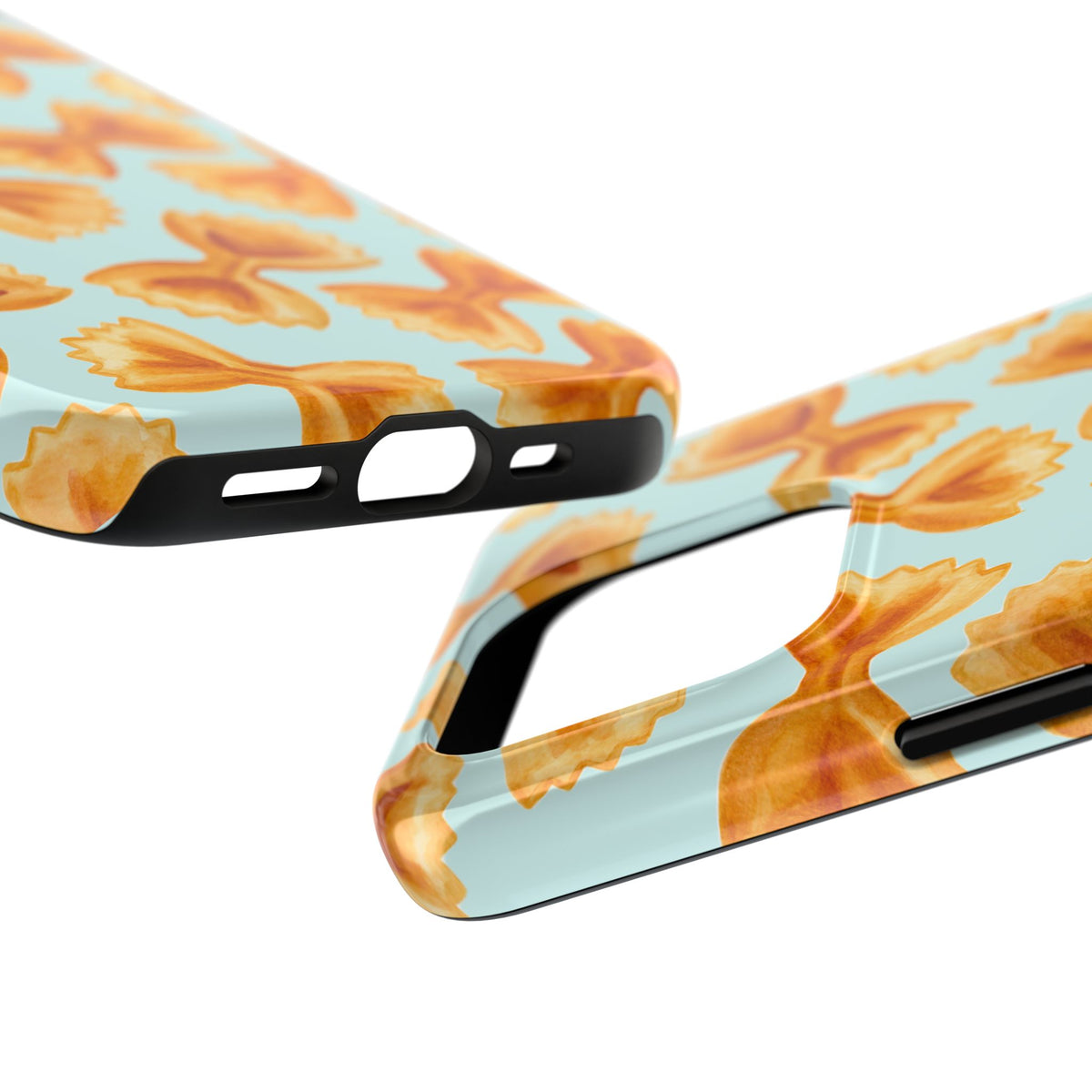 Copy of Copy of Copy of Copy of Tossed Farfalle Pasta Watercolor Illustrated Tough Phone Case | Various Models