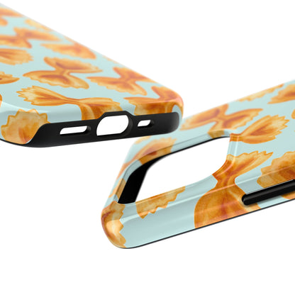 Copy of Copy of Copy of Copy of Tossed Farfalle Pasta Watercolor Illustrated Tough Phone Case | Various Models