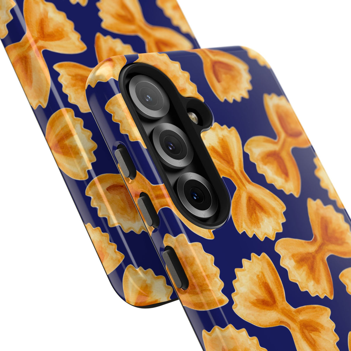 Copy of Copy of Tossed Farfalle Pasta Watercolor Illustrated Tough Phone Case | Various Models