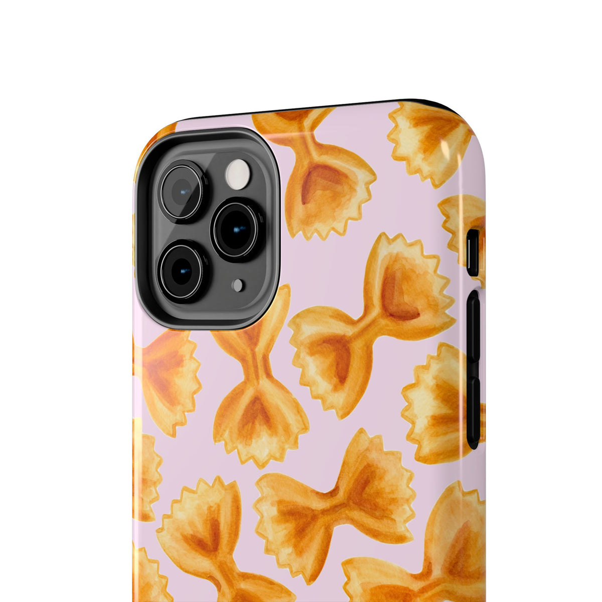 Copy of Copy of Copy of Tossed Farfalle Pasta Watercolor Illustrated Tough Phone Case | Various Models