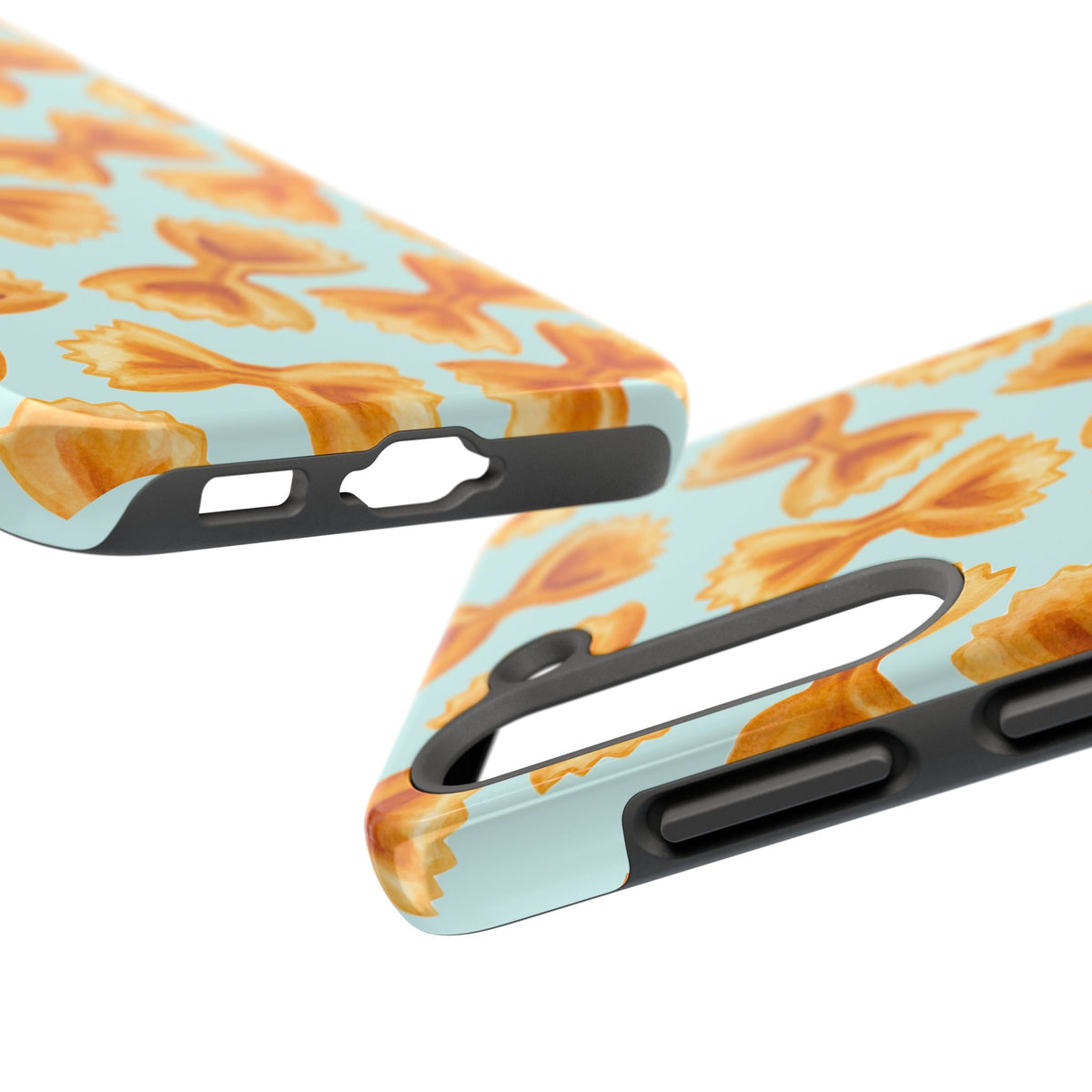 Copy of Copy of Copy of Copy of Tossed Farfalle Pasta Watercolor Illustrated Tough Phone Case | Various Models