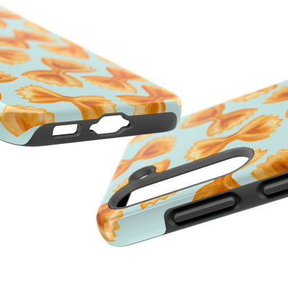 Copy of Copy of Copy of Copy of Tossed Farfalle Pasta Watercolor Illustrated Tough Phone Case | Various Models