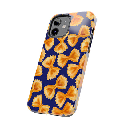 Copy of Copy of Tossed Farfalle Pasta Watercolor Illustrated Tough Phone Case | Various Models