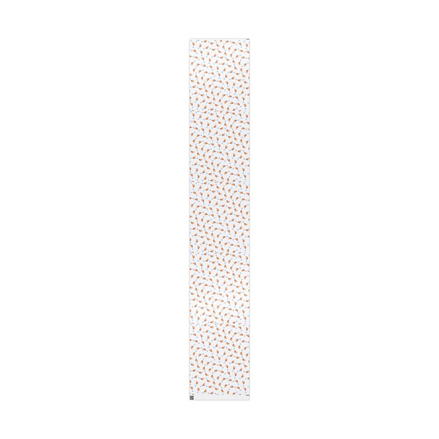 Aperol Spritz Gift Wrap Tossed Pattern | Matte or Glossy