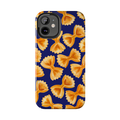Copy of Copy of Tossed Farfalle Pasta Watercolor Illustrated Tough Phone Case | Various Models