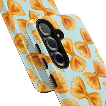 Copy of Copy of Copy of Copy of Tossed Farfalle Pasta Watercolor Illustrated Tough Phone Case | Various Models
