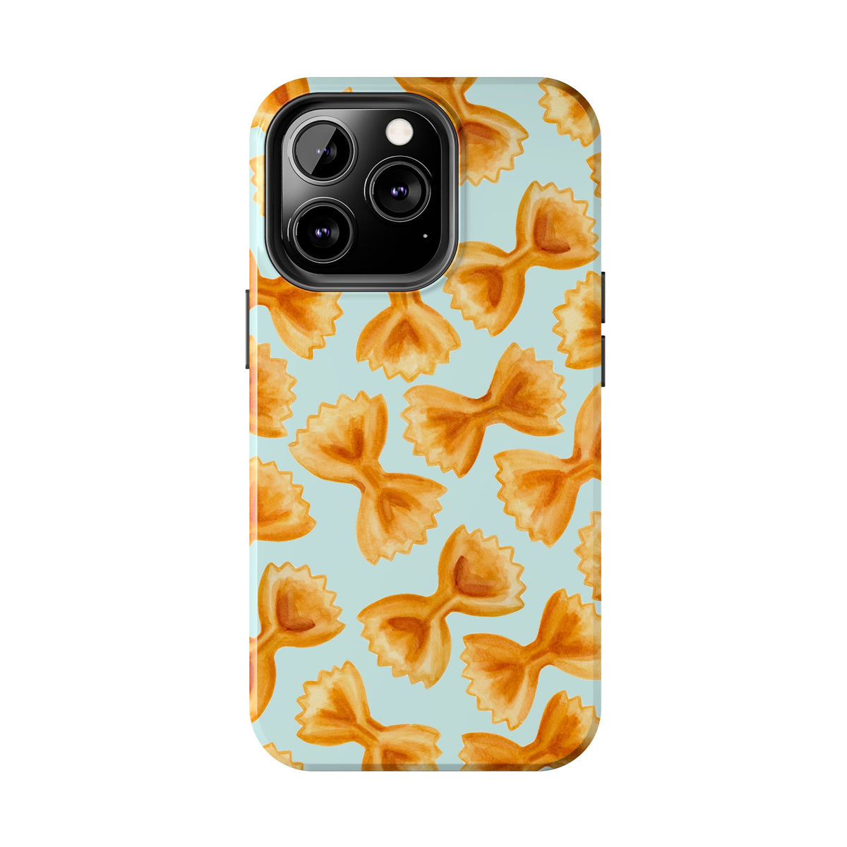 Copy of Copy of Copy of Copy of Tossed Farfalle Pasta Watercolor Illustrated Tough Phone Case | Various Models