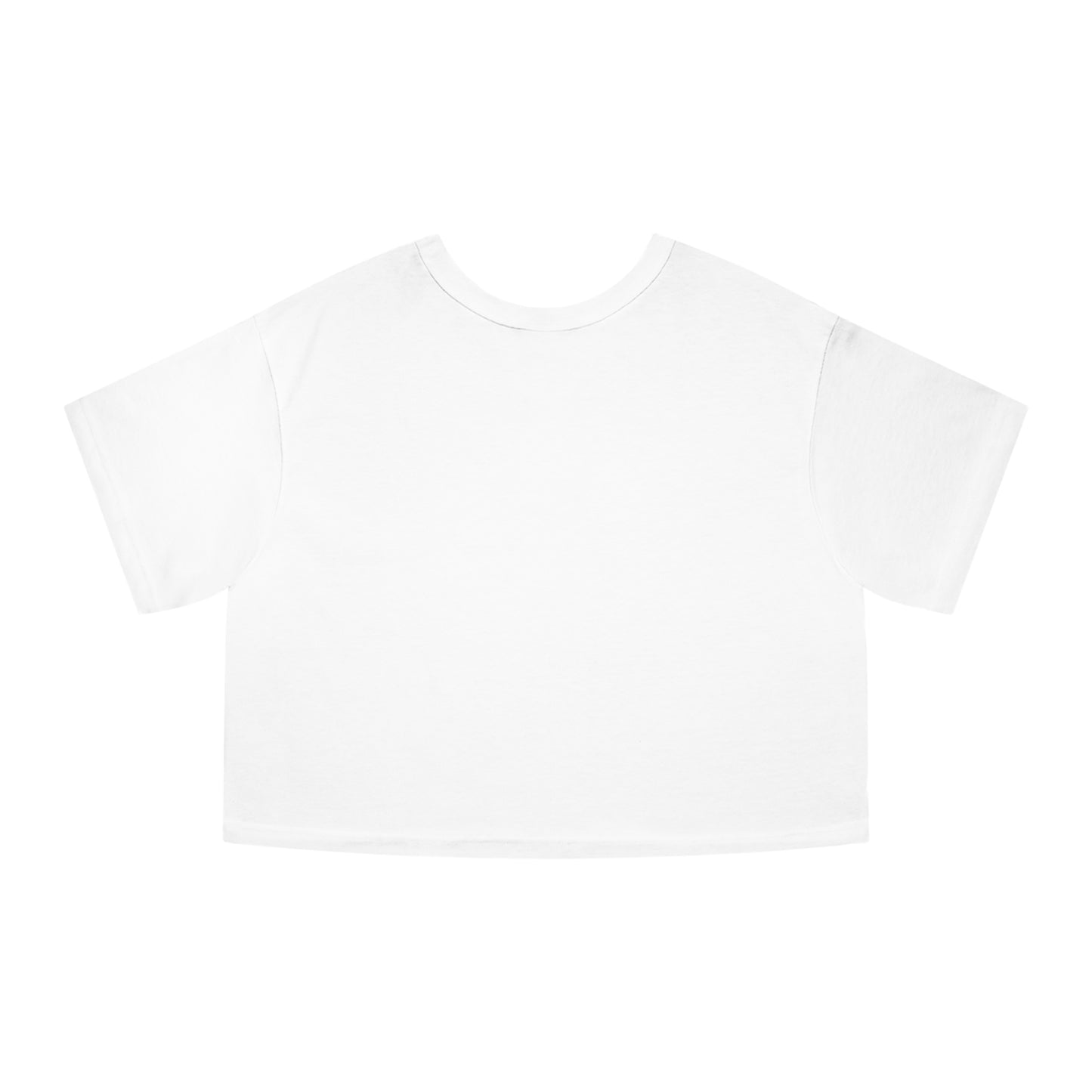 Red White & Blue Heart Shaped Glasses Printed Champion Women's Heritage Cropped T-Shirt