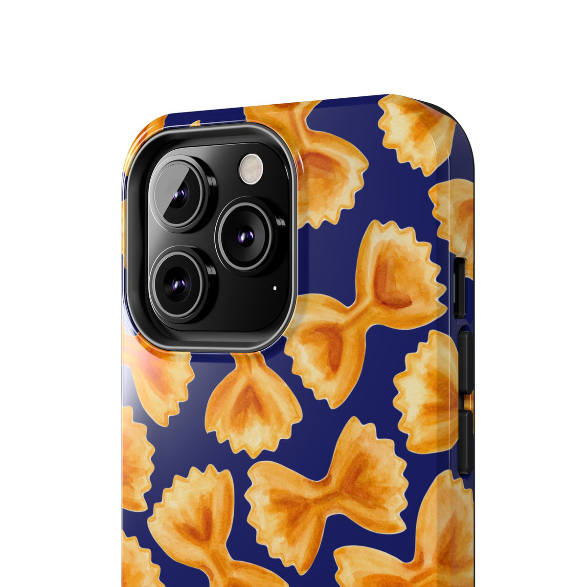 Copy of Copy of Tossed Farfalle Pasta Watercolor Illustrated Tough Phone Case | Various Models