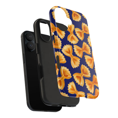 Copy of Copy of Tossed Farfalle Pasta Watercolor Illustrated Tough Phone Case | Various Models