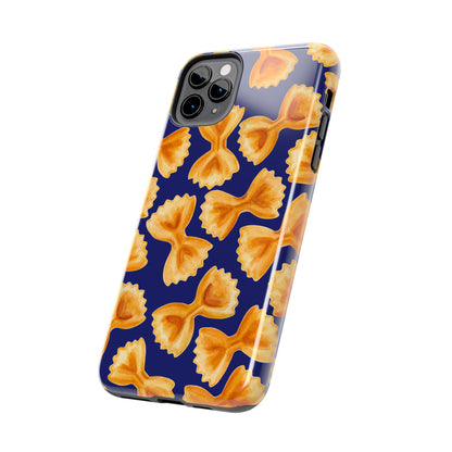 Copy of Copy of Tossed Farfalle Pasta Watercolor Illustrated Tough Phone Case | Various Models