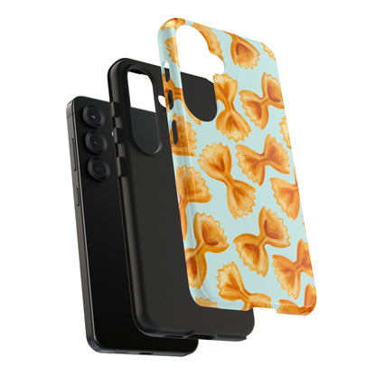Copy of Copy of Copy of Copy of Tossed Farfalle Pasta Watercolor Illustrated Tough Phone Case | Various Models