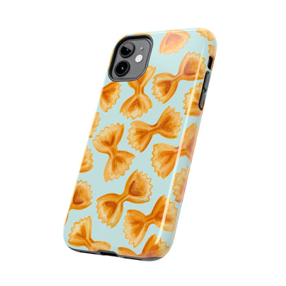 Copy of Copy of Copy of Copy of Tossed Farfalle Pasta Watercolor Illustrated Tough Phone Case | Various Models