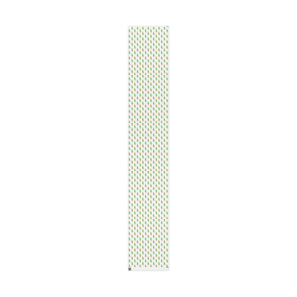Gift Wrap | White Watercolor Pink & Green Champagne Bottles Pattern | Matte or Glossy 30" x 180" Matte