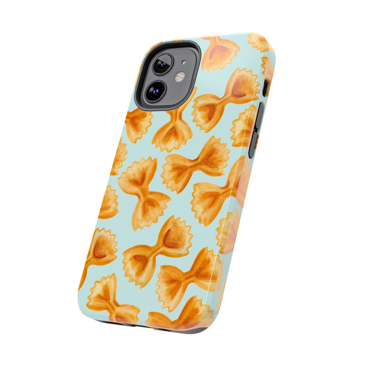 Copy of Copy of Copy of Copy of Tossed Farfalle Pasta Watercolor Illustrated Tough Phone Case | Various Models