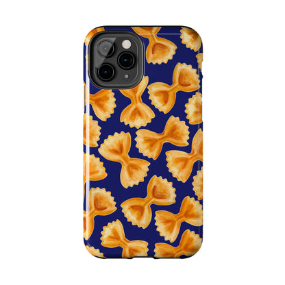 Copy of Copy of Tossed Farfalle Pasta Watercolor Illustrated Tough Phone Case | Various Models