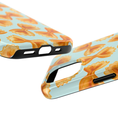 Copy of Copy of Copy of Copy of Tossed Farfalle Pasta Watercolor Illustrated Tough Phone Case | Various Models