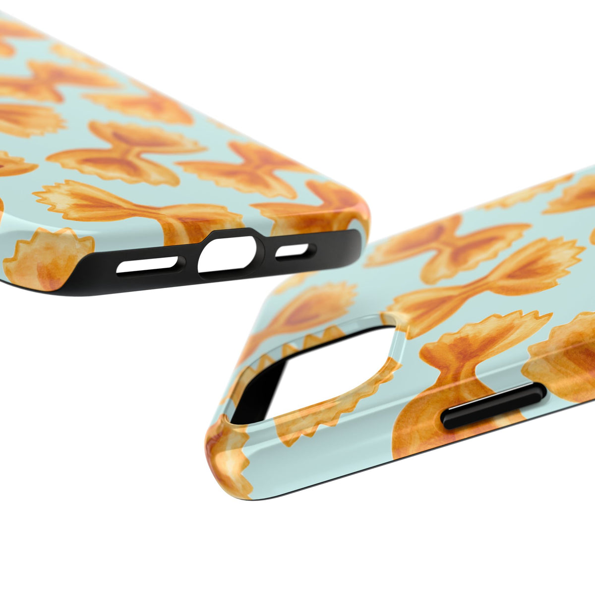 Copy of Copy of Copy of Copy of Tossed Farfalle Pasta Watercolor Illustrated Tough Phone Case | Various Models